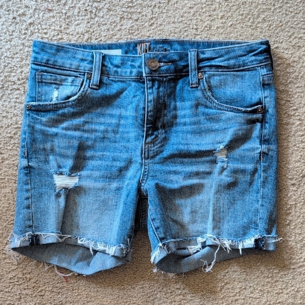 Kut From The Kloth Katy Boyfriend Short Jean Shorts Size 4